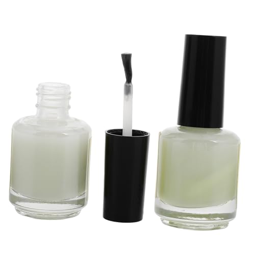 GOOHOCHY Neon Fluorescent Luminous Paint DIY Art Canvas Fabric Graffiti in Dark Pigments Set