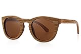 MERRY'S Polarized Full Frame Wooden Coated Floating Sunglasses Mens/Womens vintage Eyewear S5268...