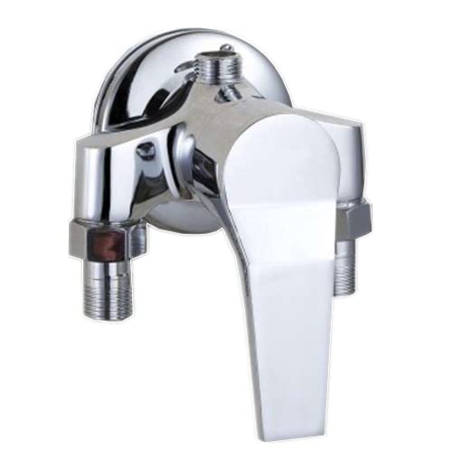 Cromo Parete Rubinetto della Doccia Acqua Fredda e...