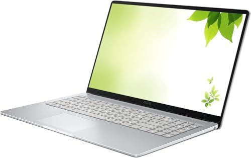 ASUS 2026 15" FHD IPS Chromebook, Intel Processor Up to 2.80GHz, 4GB DDR4, 128GB Storage, HDMI, Super-Fast WiFi, Chrome OS, Pastel Silver (Renewed) - 2