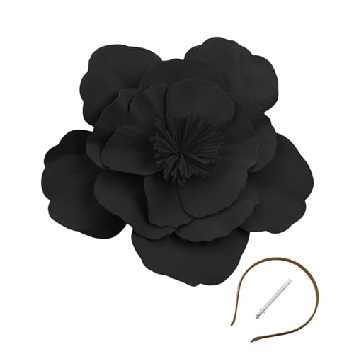 Tocado de flores de Navidad para mujer, accesorios para el cabello adecuados para bodas y fiestas de noche