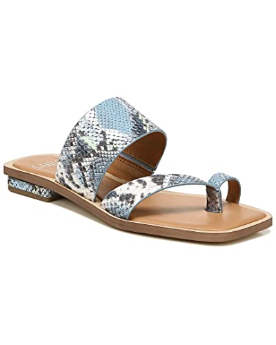 Image of Franco Sarto Womens Glenni Ankle Strap Flat Sandals