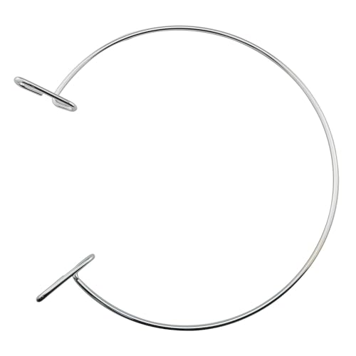 Image of DGBRSM 7.25 inch Metal Spring Tension Embroidery Hoops Embroidery Tension Shed Cross Stich Hoop Darning Hoops