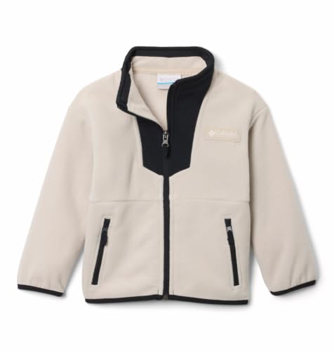 Chaqueta de forro polar Columbia para evitar el frío escolar con cremallera completa unisex