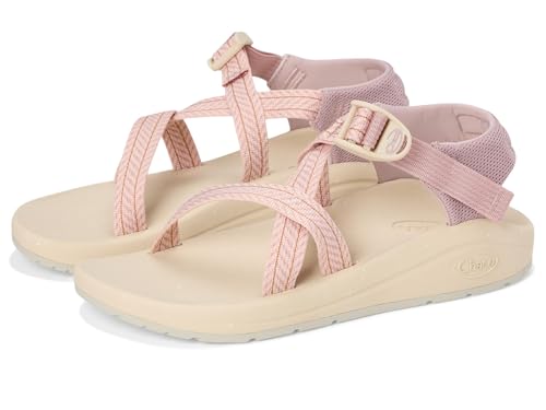 Chaco Women's Cushz Sandal, Frond Pink Salt, 12