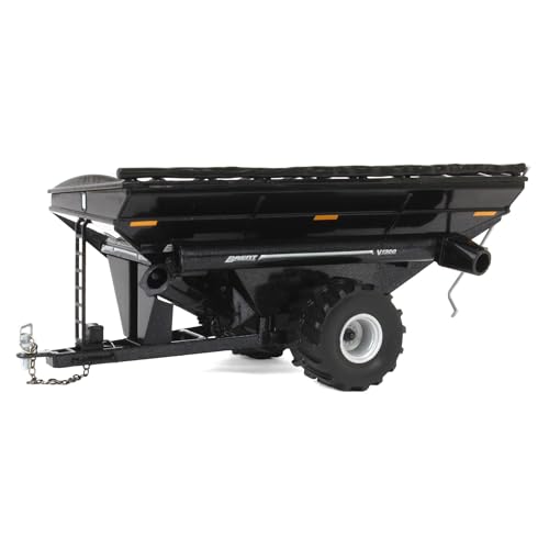 Spec Cast 1/64 Brent V1300 Grain Cart metálico negro miniatura 1