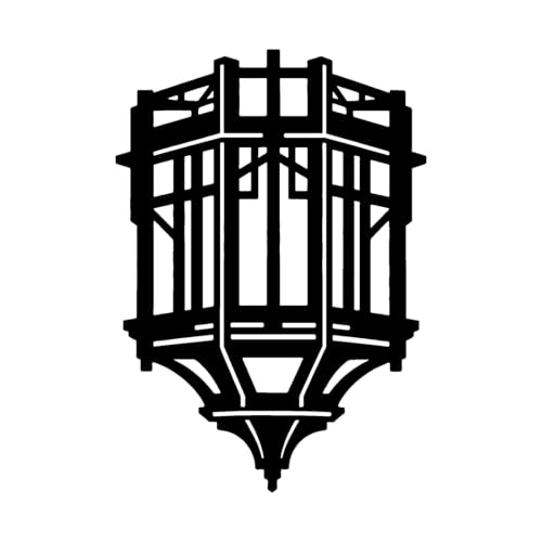 Geometric Lantern Metal Wall Art Decor Outdoor Decor Metal Signs Middle Ages Elegant Wall Decor...