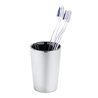 WENKO Gobelet Coni blanc céramique - Porte-brosse à dents