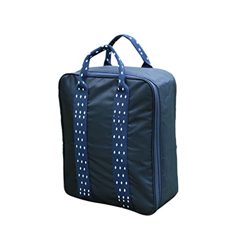 Travel Duffel Bag Luggage Tote Portable Trolley Pouch Shoulder Bag for Travel Business Blue Multi Functional Organizer for Gym Weekend Trips and Camping