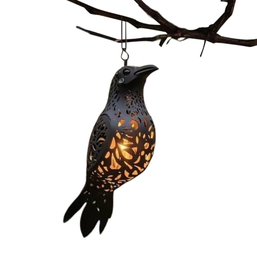 Linternas Raven para Exterior,Colgables Góticos 3D,Decoración De Farol Colgable Para Ventana - Para Amantes Del Exterior Halloween Diseñadores Paisaje Apartamento Jardín Patio Porche Entrada