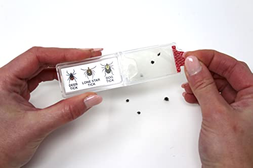 Tac-Ticks Removedor de carrapatos rastejantes - Ferramenta de remoção de carrapatos com patente pend