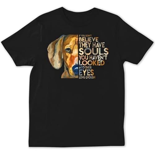 Balance Master Men's Funny Dachshund Owner Mom Dad Gift Christmas Fur Vintage T Shirt