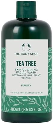 The Body Shop Tea Tree Skin Clearing Facial Wash, 13.5 Fl Oz