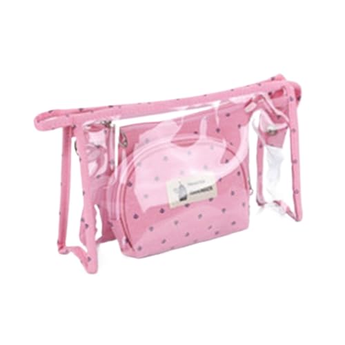 Trousses de toilette transparentes en PVC pour éviter les fuites de maquillage
