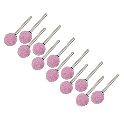 Têtes de meulage sphériques abrasives en corindon 12mm SEWACC pour polissage métal x100