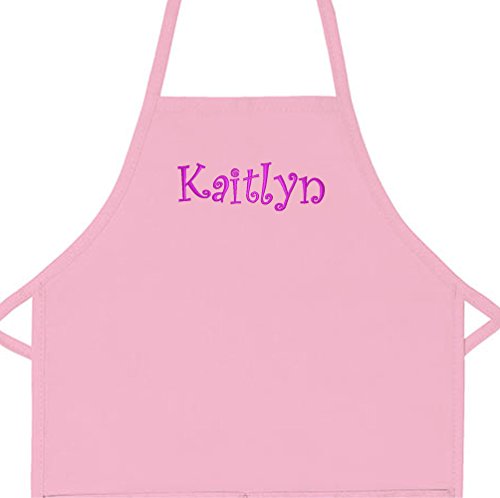 Personalized Apron Embroidered Add a Name Kids Apron