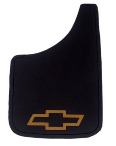 Plasticolor Chevy Gold Bowtie Easy Fit Mud Guard - Set of 2