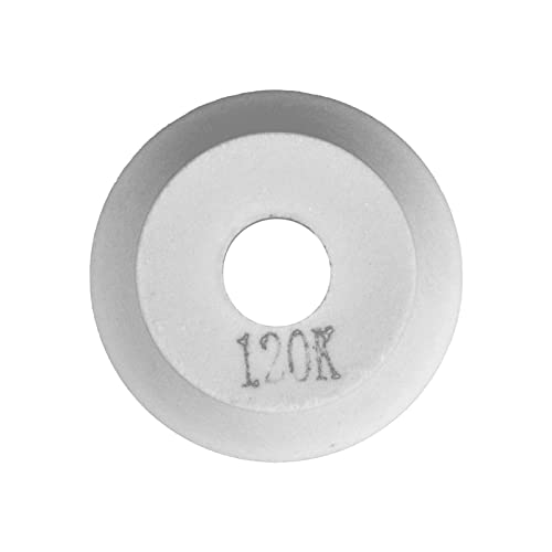 White Corundum Flare Cup Grinding Wheel, Bowl-Shaped High Hardness Durability Ceramic Grinder 75 * 32 * 20mm(120#)
