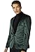 Blazer Deluxe da uomo – Giacca da pranzo – Il mix perfetto di giacche eleganti e divertenti, Rich Green Christmas Dinner Jacket, 52
