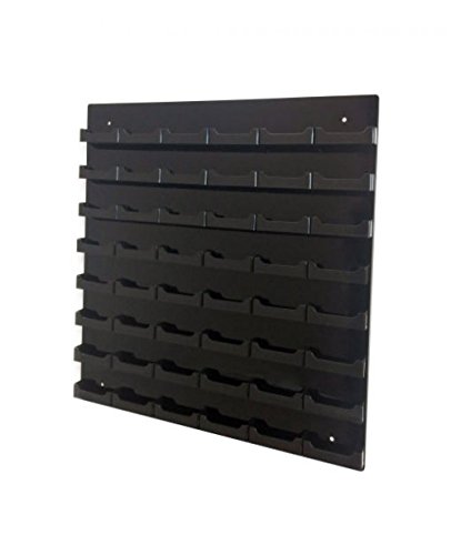 SOURCEONE.ORG Acrylic 48 Pocket Wall Mount Business Card Holder