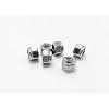 50pcs 5/16-18 Nylon Insert Hex Lock Nuts, 304 Stainless Steel Locknuts, UNC Nuts Fasteners, Stainless Nuts with Nylon Insert for Secure Locking