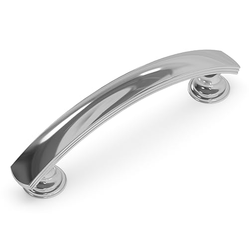 Poignée de meuble chromée Hickory Hardware P2143-CH American Diner 76mm