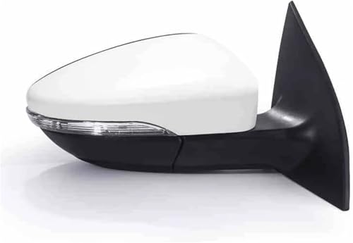 Rétroviseur pour Scirocco 2009-2016 stationnement sécurisé en ville coque blanche