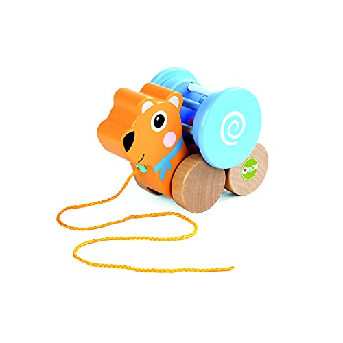 Image of Pull Toy | OOPS | Pull & Fun Toddler Toy, Bear