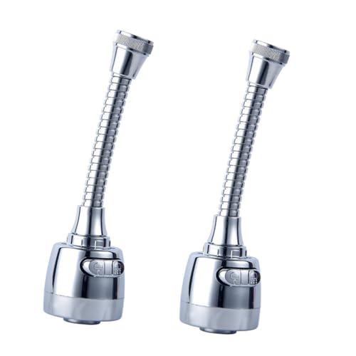 Ahorro de agua para cocina y baño con este extensor de grifo filtro regulable de 12 centímetros 2