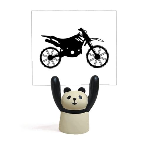 オートバイのメカニカルイラストパターン 付箋棚キャラクターパンダ棚飾り