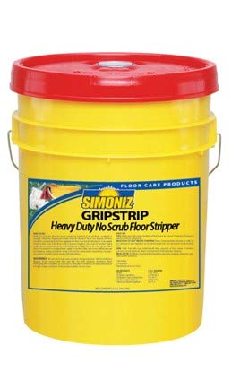 Simoniz G1101005B Grip Strip NC - Pelacables de suelo, 5 galones, altura de 11 pulgadas