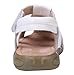 DADAWEN Boy's Girl's Leather Closed Toe Outdoor Sport Sandals (Toddler/Little Kid/Big Kid) White US Size 10 M Toddler