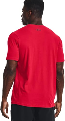 Under Armour Global Foundation Herren-T-Shirt, kurze Ärmel, active red (rot), L – Ansicht 5