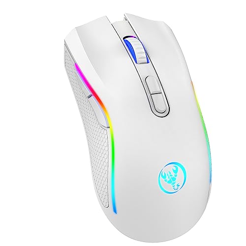 Ratón inalámbrico para juegos ergonómico ideal para partidas nocturnas en casa 2