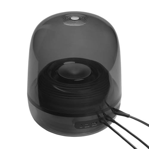 Harman Kardon SoundSticks 5 Home Bluetooth-luidspreker, 3-weg luidsprekerontwerp, HDMI-ARC-connectiviteit met één kabel, multi-luidsprekeraansluiting van Auracast, kleurrijke lichtshows, zwart - Afbeelding 5