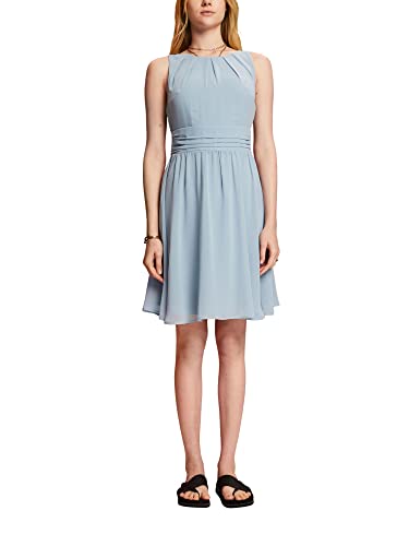 ESPRIT Damen 053EO1E341 Kleid, 445/LIGHT Blue Lavender, 42