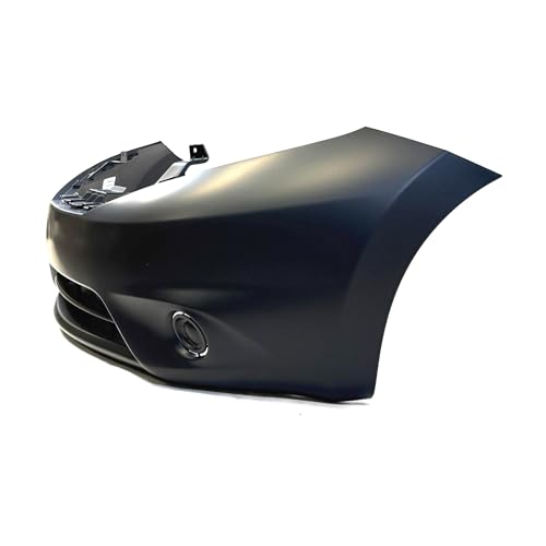 Image of FitParts Compatible with Nissan Versa Note 2014-2016 Front Bumper Cover | Primed, With Fog Light Holes, Hatchback, Note SL S Plus SV Hatchback, Ready to Paint, OEM FBM223VY0J, NI1000292
