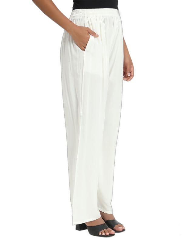 Image of Soft Colors Relaxed Fit Pocket Palazzo