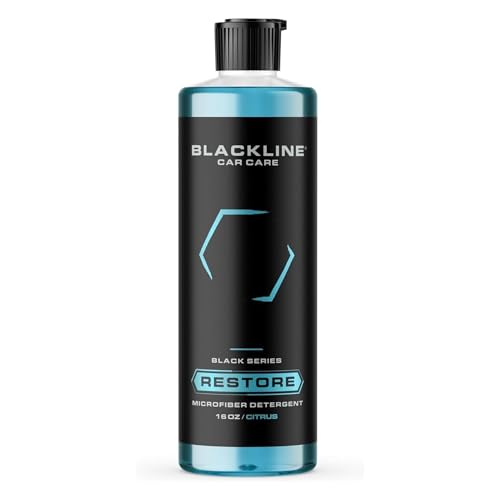 Blackline Restore Microfiber Detergent - Premium Microfiber Detergent Cleaner, Deep Cleans and Restores, Safe on All Fabrics (16 FL Oz)