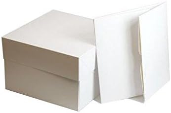 White Cake Box - Pack of 5 - 10"