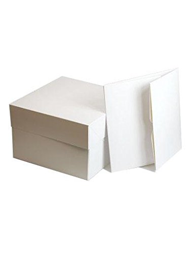 White Cake Box - Pack of 5 - 10"