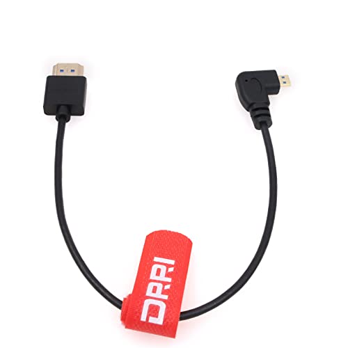 High Speed 8K Right Angle Micro HDMI to HDMI 2.1 Cable for Sony F55 a7S A7S3 A74 BMPCC4k Crane3s Camera to Atomos Ninja V - Image 4