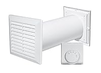 Awenta 4in1 Heißluftverteiler Turbine Ventilator + Thermostat + Zubehör