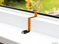 Good Connections® SAT Tür-/Fensterdurchführung - High-Quality, extrem flach - F-Kupplung an F-Kupplung - Gesamtlänge inkl. Stecker 53,5 cm, flexible Länge 44,5 cm – Ansicht 4