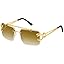 A:gold Frame Double Tea
