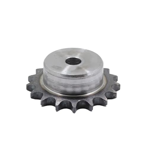 Bevel Gear Pinion Hardware Mechanical 1pcs 05B Chain Drive Sprocket 16 17Tooth Carbon Steel Chain Gear Process Hole Teeth Pitch 2.8mm Industrial Sprocket Wheel(17 Teeth)
