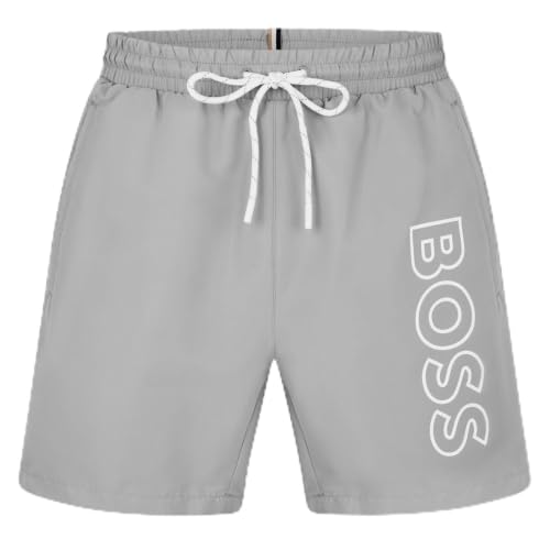 Image of BOSS Men's Swim Shorts Grey 030 Swimming Trunks XL