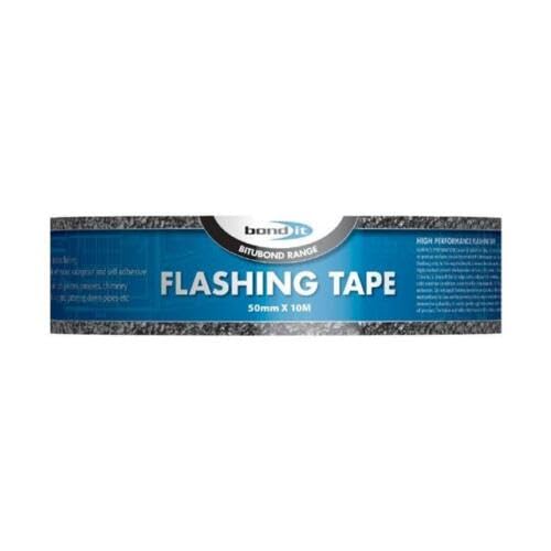 Bond It Flashing Tape Lead Self-Adhesive Roofing Grey Sizes 100m & 3m Self-Adhesive Bitumen Roofing (50mm x 10m)