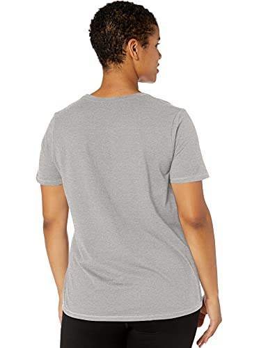 Champion-Womens-Plus-Jersey-V-Neck-Tee-Script-Logo
