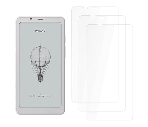 SCDIYEER Screen Protector 6.13 Inch Tempered Glass,For BOOX Palma2 Scratch-Resistant (3PCS high-definition)